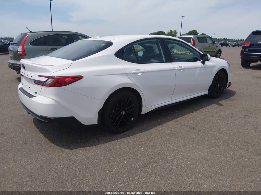 2025 TOYOTA CAMRY auction photo 4