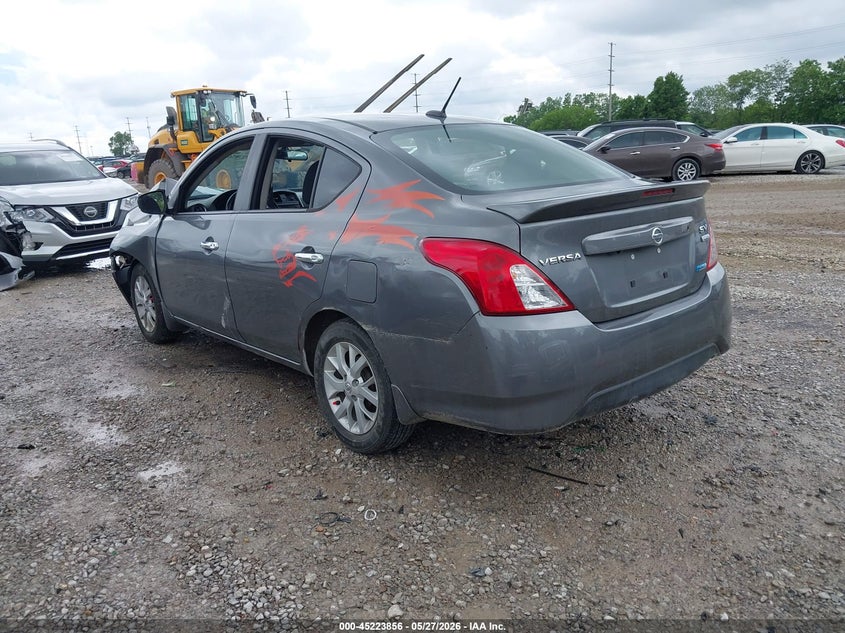 Vin: 3n1cn7ap4hl861055, lot: 45721617, nissan versa 1.6 sv 20173