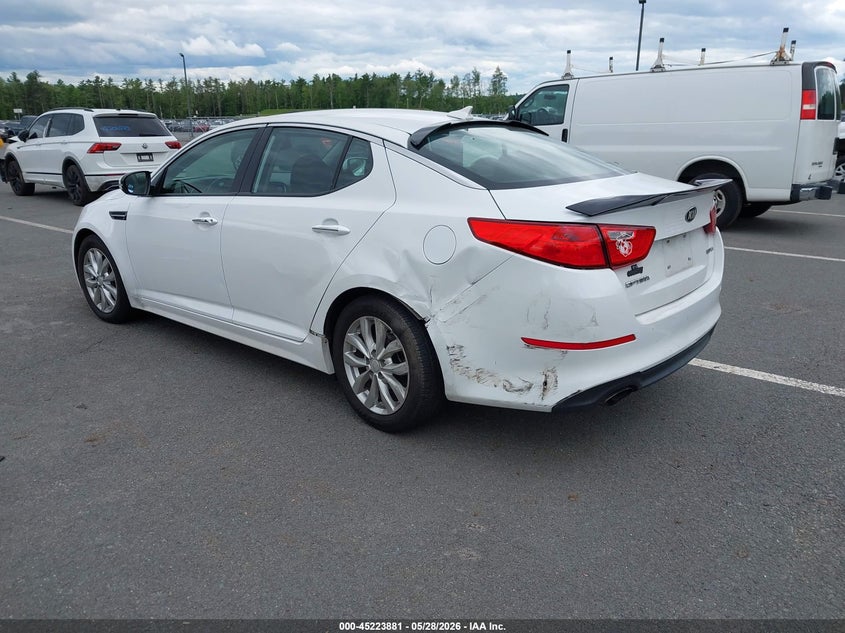Vin: 5xxgn4a70fg518345, lot: 45721642, kia optima ex 20153