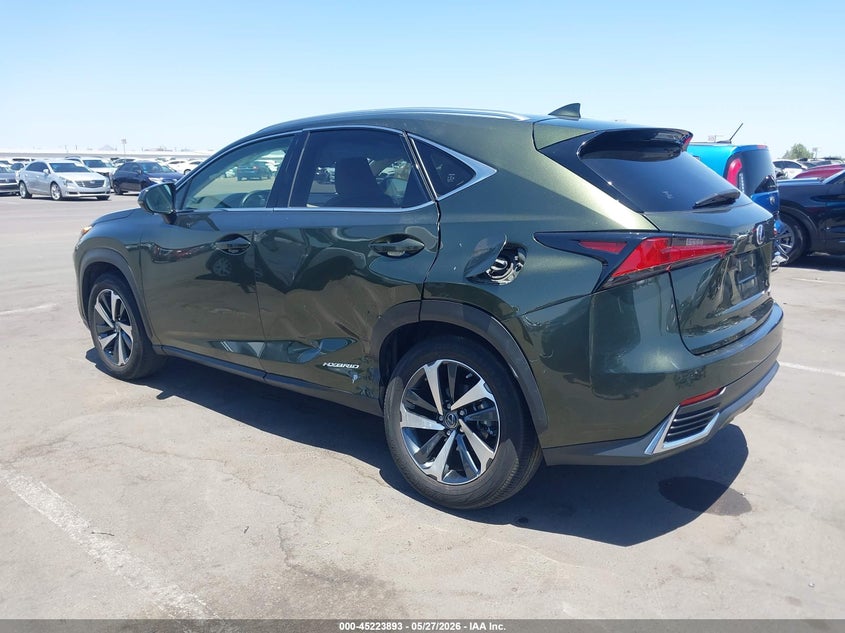Vin: jtjgjrdz6m2149917, lot: 45721654, lexus nx 300h 20213