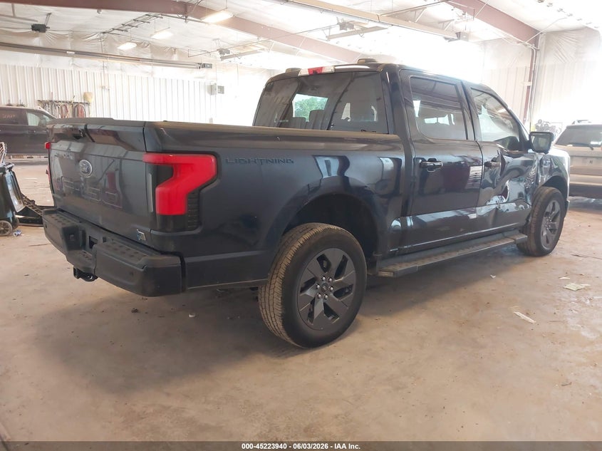 Vin: 1ft6w1ev8pwg15843, lot: 45721701, ford f-150 lightning xlt 20234