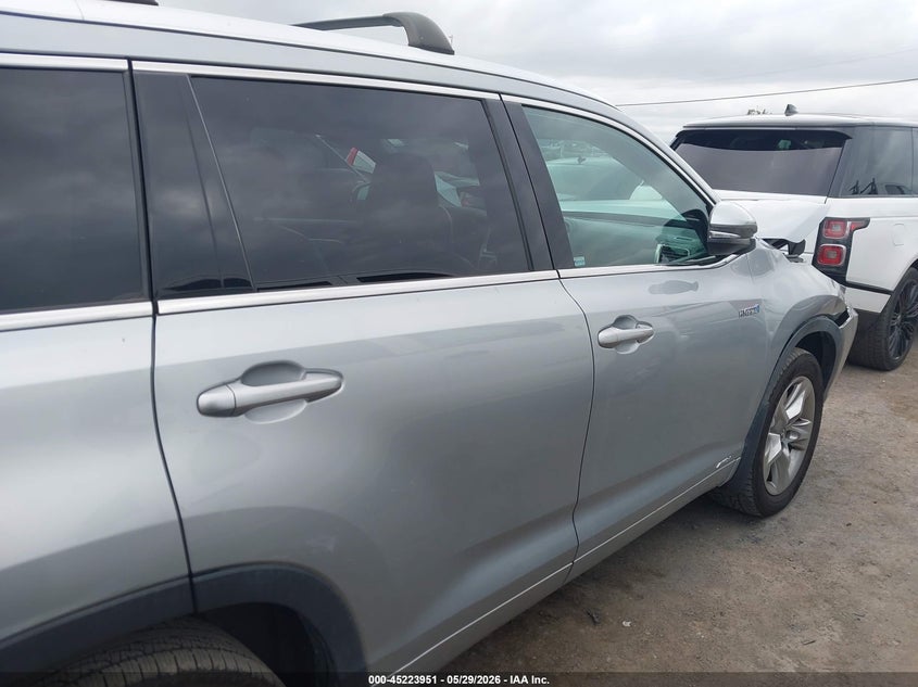 2019 Toyota Highlander Hybrid Limited VIN: 5TDDGRFH7KS072294 Lot: 45223951