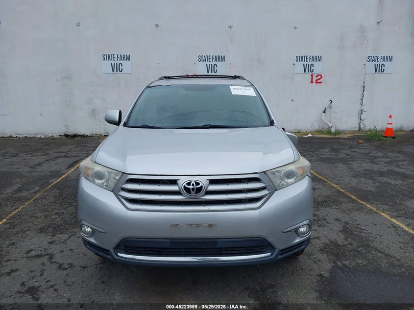 2012 Toyota Highlander 3.5 Limited V6 silver Lot 111045223959 Vin 5TDDK3EH5CS122219