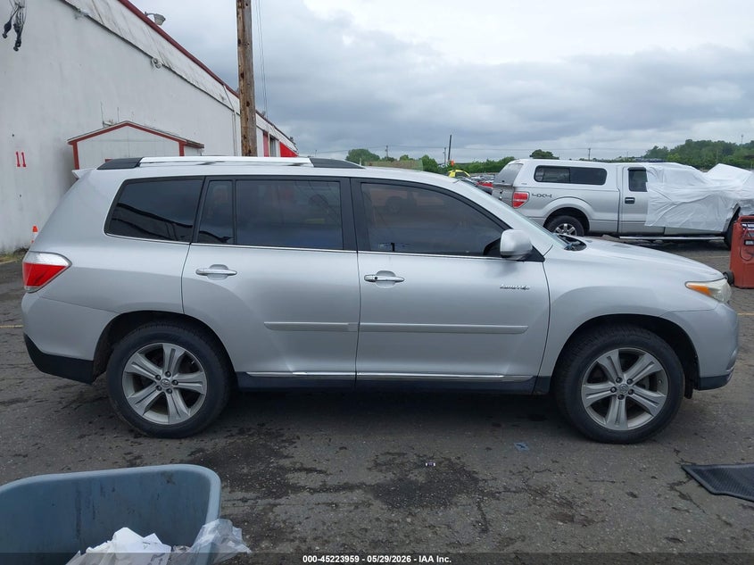 2012 Toyota Highlander 3.5 Limited V6 silver Lot 111045223959 Vin 5TDDK3EH5CS122219