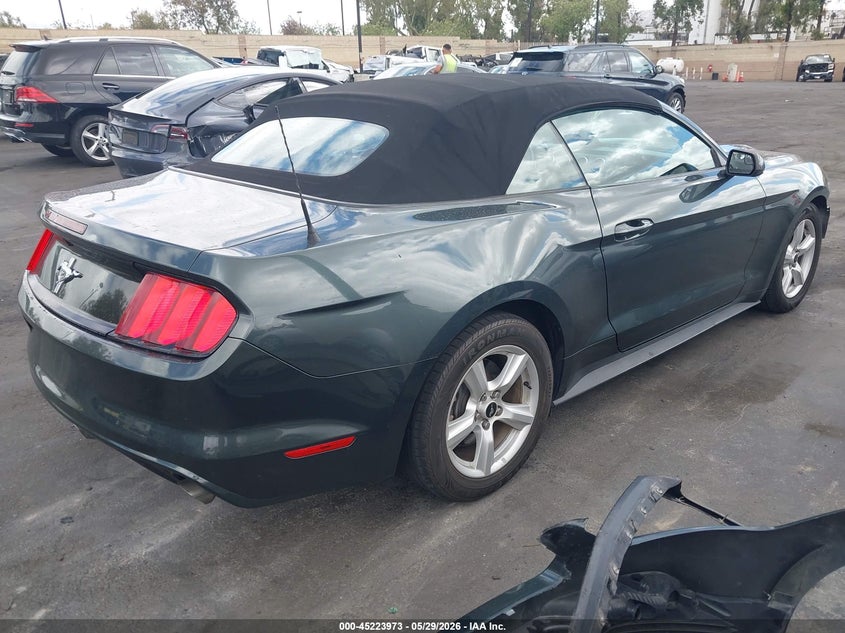Vin: 1fatp8em2g5318210, lot: 45721734, ford mustang v6 20164