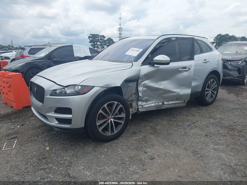 Vin: sadcj2fx5ja289466, lot: 45721745, jaguar f-pace 25t premium 20182