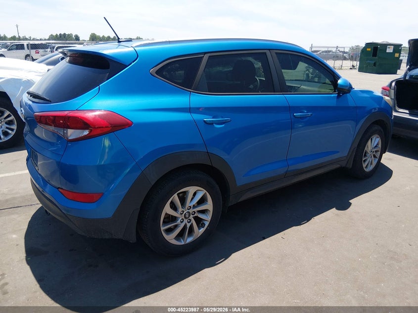 Vin: km8j33a43gu216681, lot: 45721747, hyundai tucson se 20164