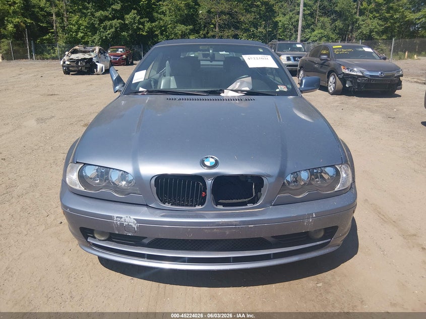 2001 BMW 325Ci VIN: WBABS33421JY54175 Lot: 45224026