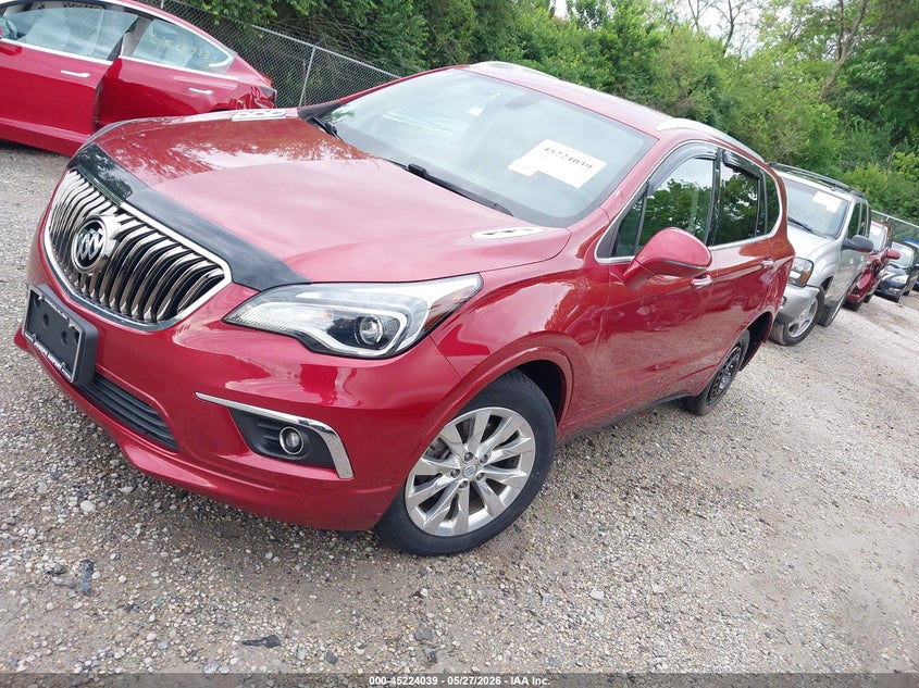 Vin: lrbfxbsa5hd121021, lot: 45721800, buick envision essence 20172
