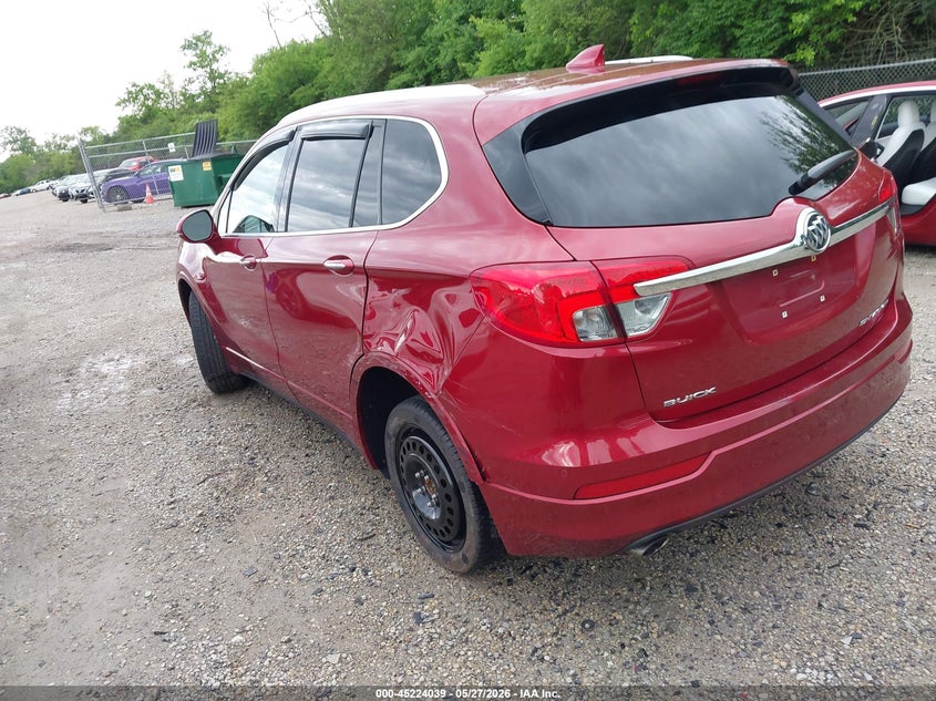 Vin: lrbfxbsa5hd121021, lot: 45721800, buick envision essence 20173