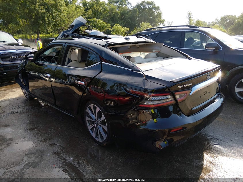 Vin: 1n4aa6fv7pc507449, lot: 45721803, nissan maxima platinum xtronic cvt 20233