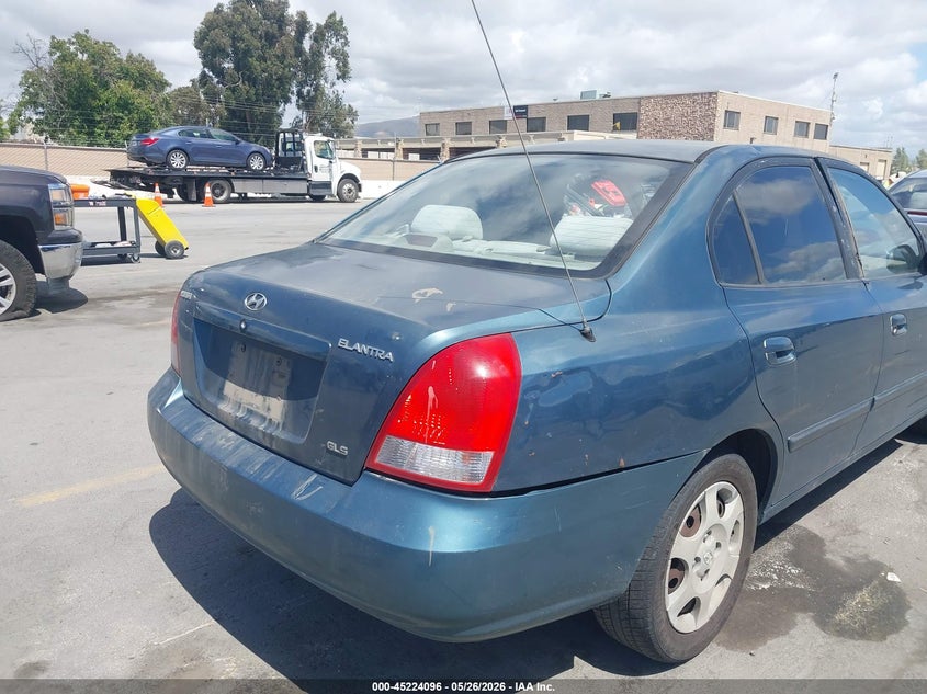 2002 Hyundai Elantra Gls VIN: KMHDN45D22U402549 Lot: 45224096