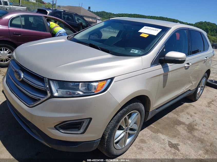 Vin: 2fmpk4j9xjbc54758, lot: 45721866, ford edge sel 20182