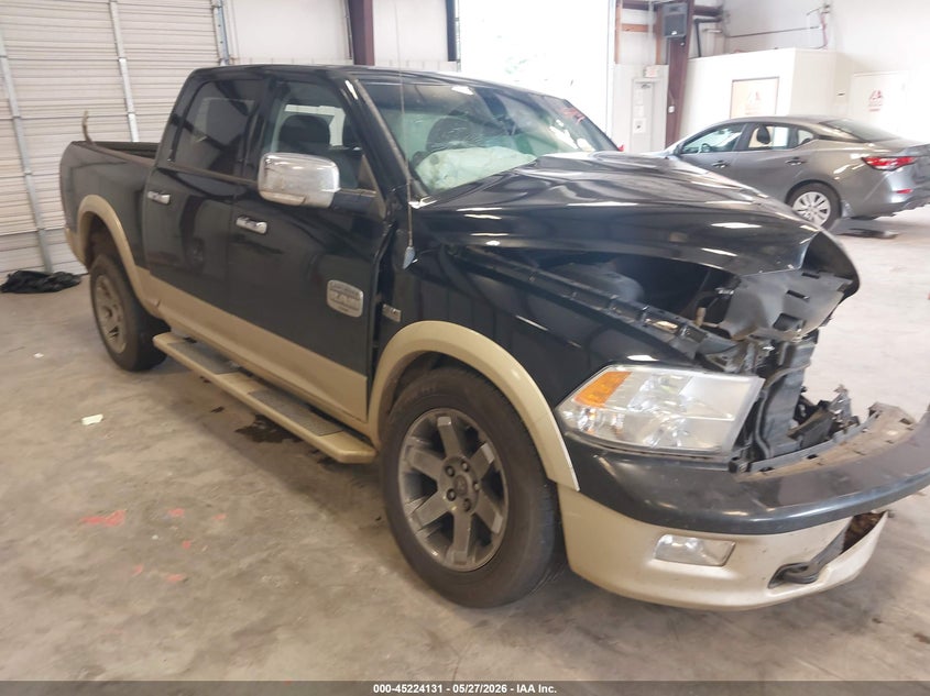 2012 Ram 1500 5.7 Ram Laramie Longhorn/Limited Edition black Lot 111045224131 Vin 1C6RD7PT5CS320211