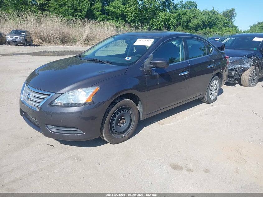 2014 Nissan Sentra Sv 3N1AB7AP1EL668308 photo 1