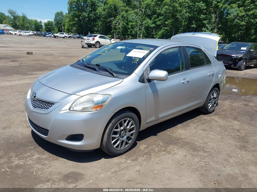 Vin: jtdbt4k38cl010857, lot: 45722075, toyota yaris 20122