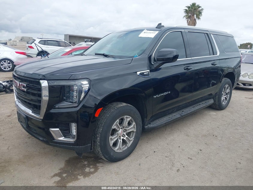 Vin: 1gks1fkd5nr224607, lot: 45722076, gmc yukon xl 2wd sle 20222