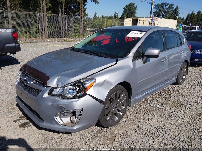 Vin: jf1gpal62e8229360, lot: 45722107, subaru impreza 2.0i sport premium 20142