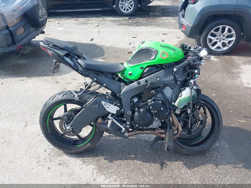 2025 Kawasaki Zx636 K VIN: JKBZXJK14SA010273 Lot: 45224355