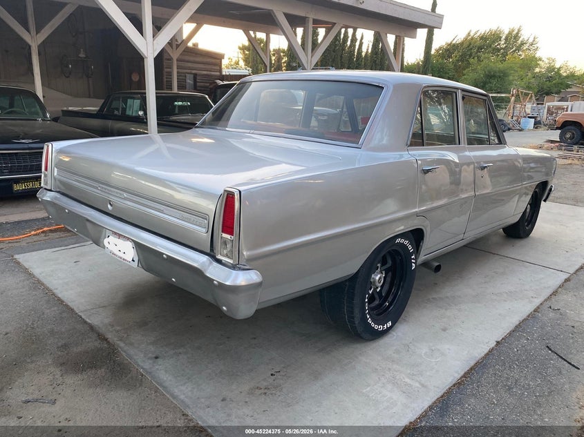 1966 CHEVROLET NOVA auction photo 4