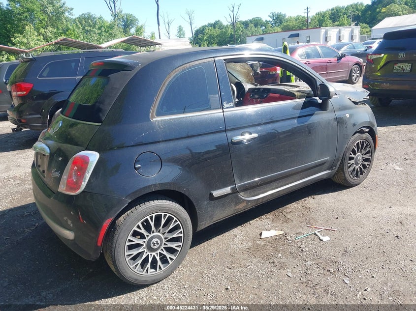 Vin: 3c3cffer5ct295744, lot: 45722192, fiat 500c lounge 20124