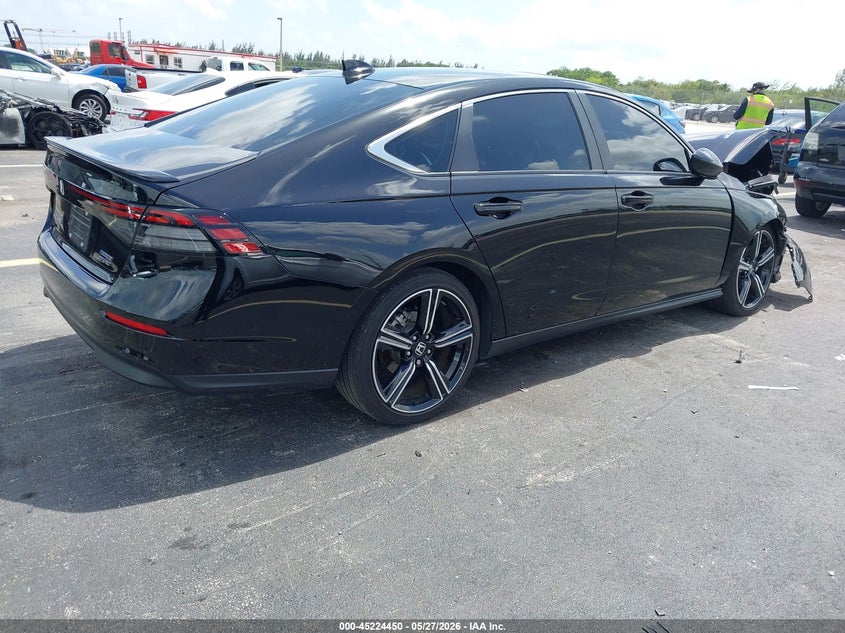 2025 HONDA ACCORD HYBRID auction photo 4