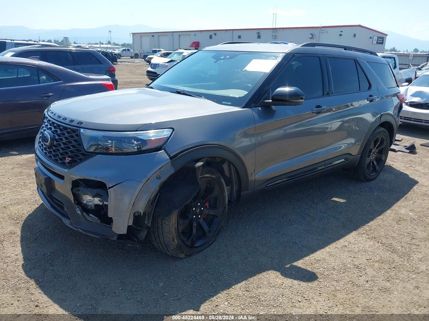 Vin: 1fm5k8gcxmga06332, lot: 45722229, ford explorer st 20212