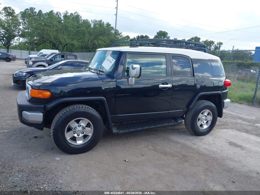 2008 Toyota Fj Cruiser VIN: JTEBU11F18K053453 Lot: 45224541