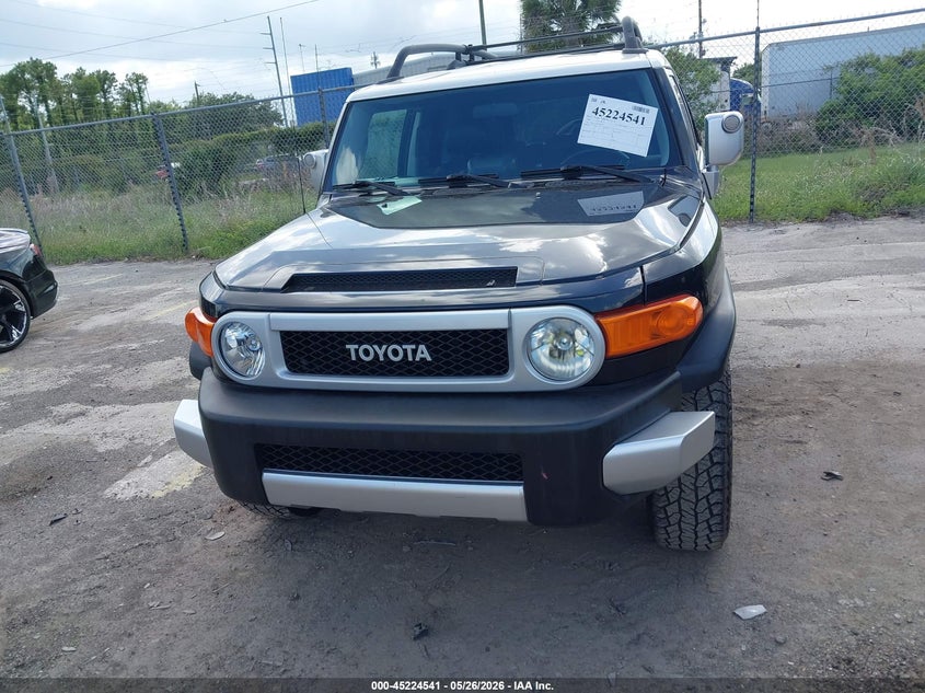 2008 Toyota Fj Cruiser VIN: JTEBU11F18K053453 Lot: 45224541