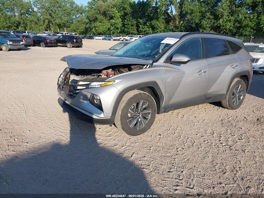 2022 HYUNDAI TUCSON HYBRID auction photo 2