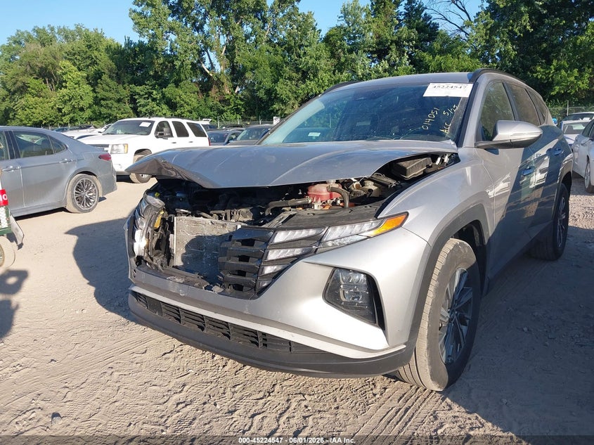 2022 HYUNDAI TUCSON HYBRID auction photo 6