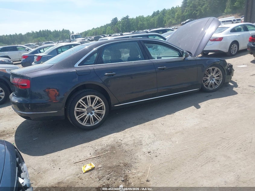 Vin: wau3gafd6fn008752, lot: 45722312, audi a8 l 3.0t 20154