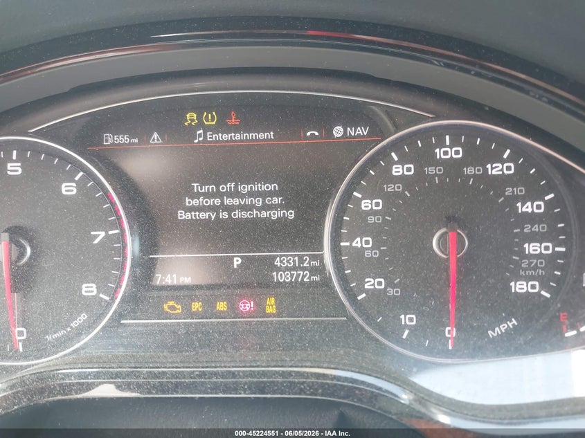 2015 AUDI A8 L auction photo 7