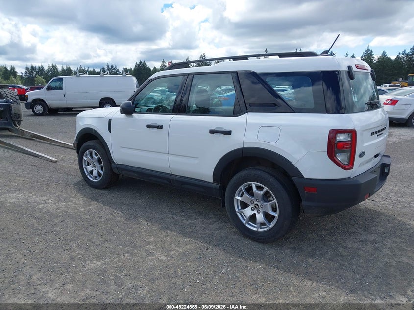 Vin: 3fmcr9a60prd37719, lot: 45722326, ford bronco sport 20233