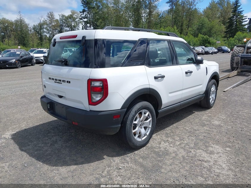 Vin: 3fmcr9a60prd37719, lot: 45722326, ford bronco sport 20234