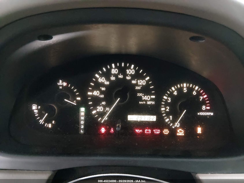 2000 Lexus Rx 300 VIN: JT6HF10UXY0123673 Lot: 45224590