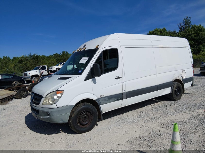 Vin: wd3pe8cb9b5600530, lot: 45722370, mercedes-benz sprinter 2500 high roof 20112