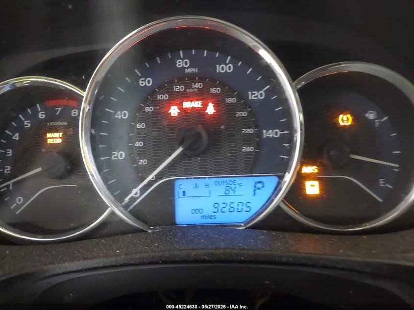 2014 TOYOTA COROLLA auction photo 7