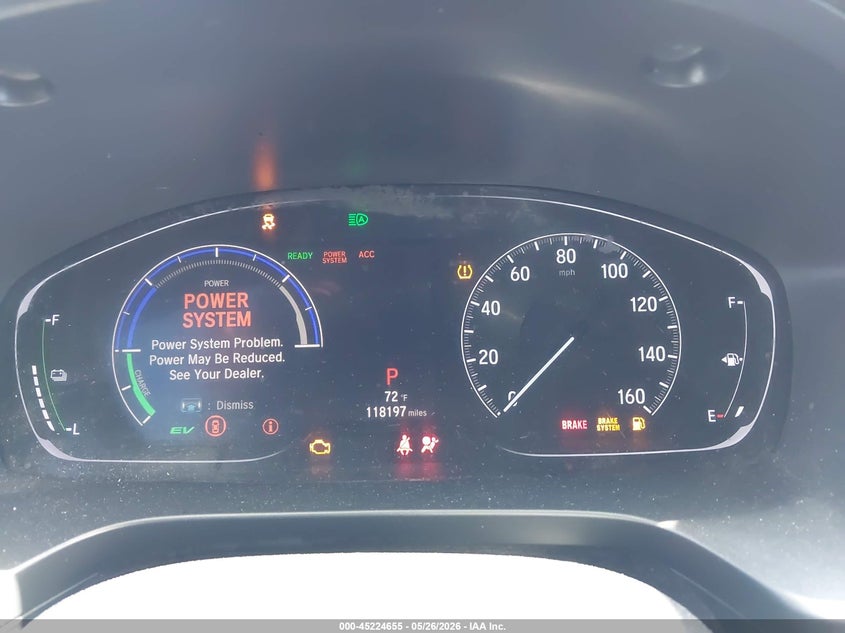 2019 Honda Insight Ex VIN: 19XZE4F50KE006460 Lot: 45224655