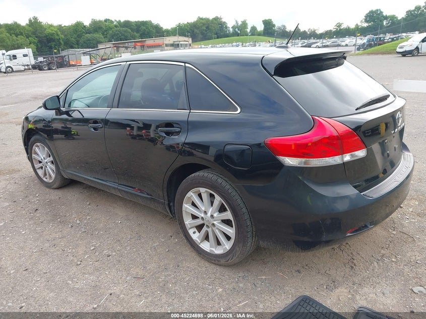 Vin: 4t3za3bb0cu059781, lot: 45722459, toyota venza le 20123