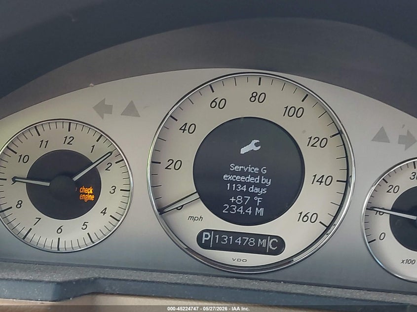 2007 Mercedes-Benz E 350 VIN: WDBUF56XX7B106552 Lot: 45224747