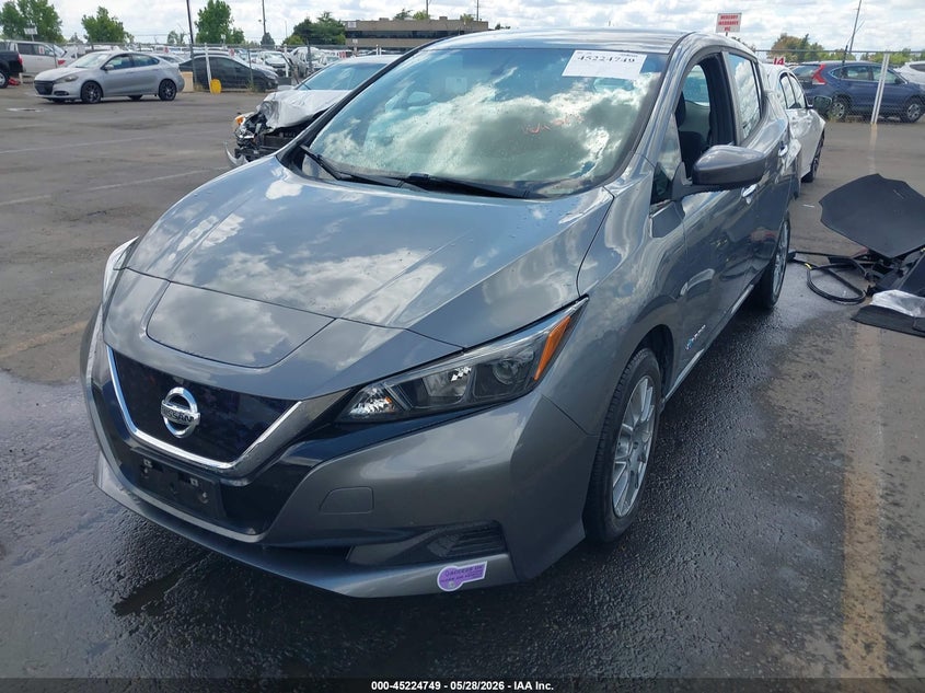 Vin: 1n4az1cp7kc300327, lot: 45722510, nissan leaf s 20192