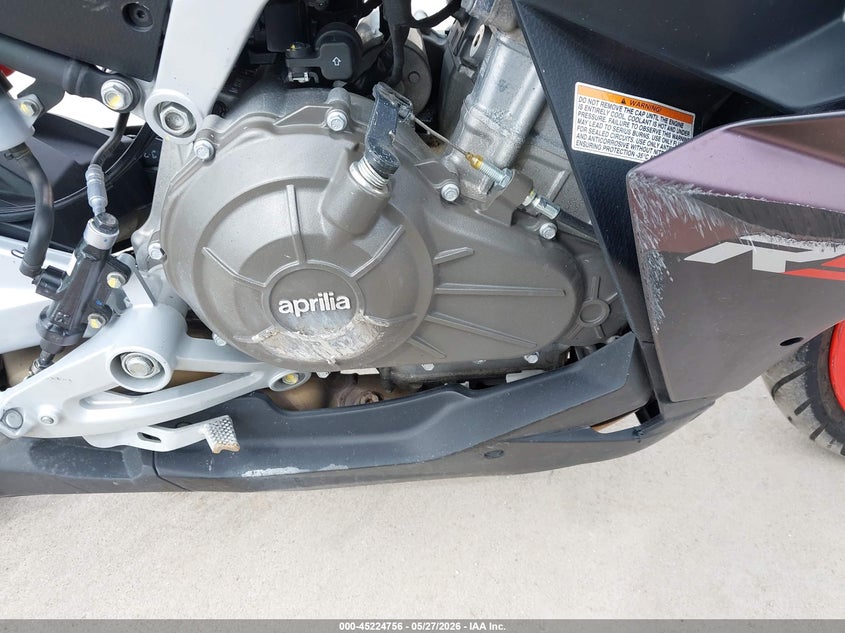 2025 APRILIA RS auction photo 8