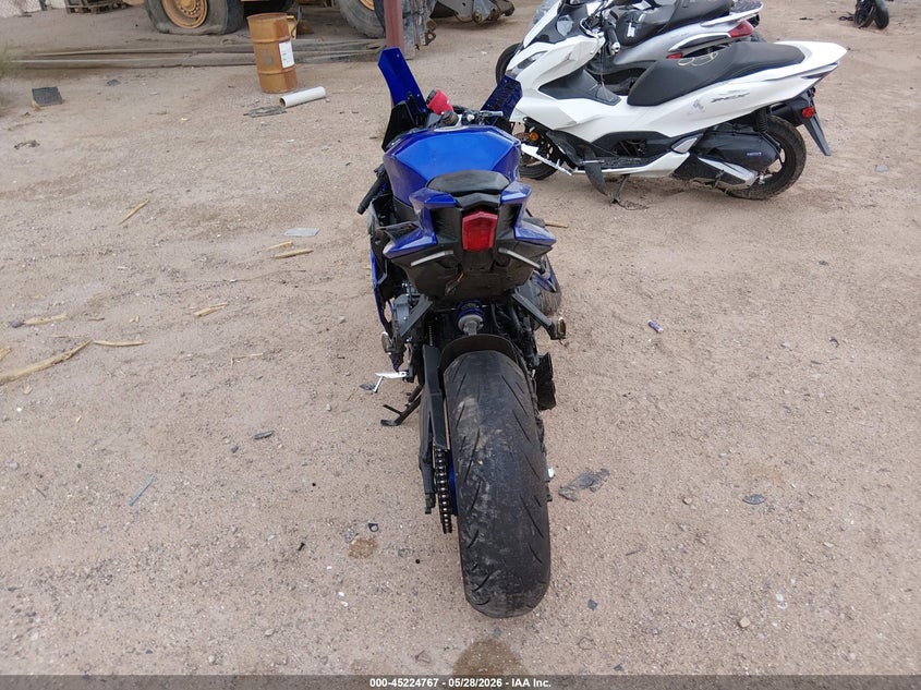 2026 Yamaha Yzf890 VIN: JYARNA3E1TA001495 Lot: 45224767