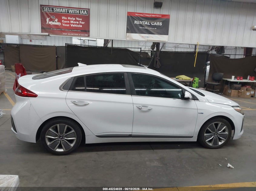 2017 Hyundai Ioniq Hybrid Limited VIN: KMHC05LC4HU031655 Lot: 45224839
