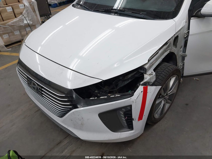 2017 Hyundai Ioniq Hybrid Limited VIN: KMHC05LC4HU031655 Lot: 45224839