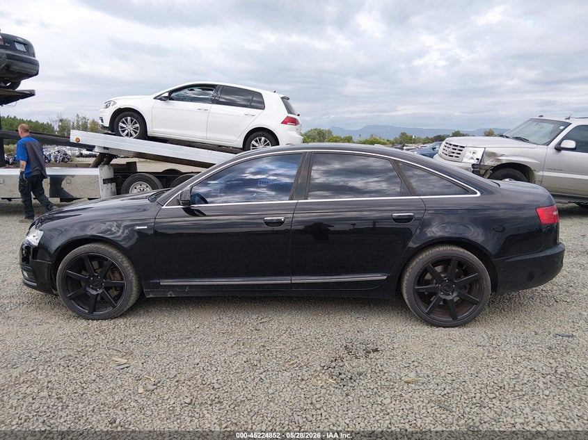2010 AUDI A6 SEDAN 3.0L V-6 DI, DOHC, VVT, SUPERCHARGER, 300HP