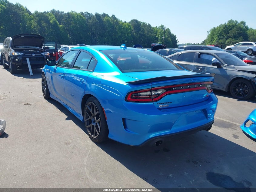 Vin: 2c3cdxgj2gh150128, lot: 45722745, dodge charger r/t scat pack 20163