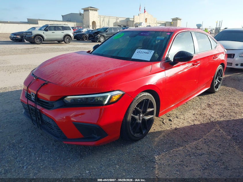 2022 Honda Civic Sport 2HGFE2F55NH589450 photo 1