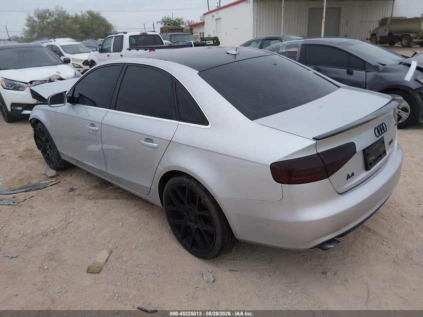 Vin: waubfafl0da161170, lot: 45722774, audi a4 2.0t premium 20133